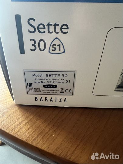 Кофемолка Baratza sette 30