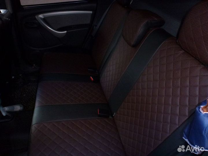 Чехлы ромбом на сиденья Рено Дастер