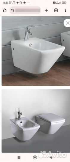 Новое Биде подвесное Jacob Delafon Escale E 1298