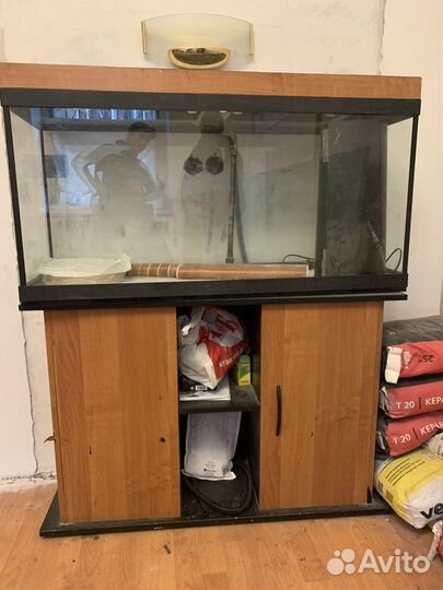 Аквариум с тумбой 180 литров + фильтр