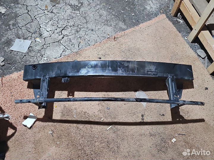 Уселитель переднего бампера Киа Рио х-лайн