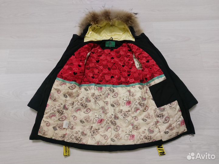 Кутка зимняя для девочки, 146, б/у