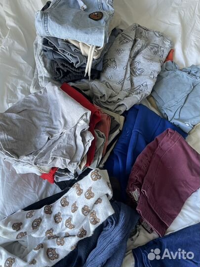 Детские вещи пакетом для мальчика 86 92
