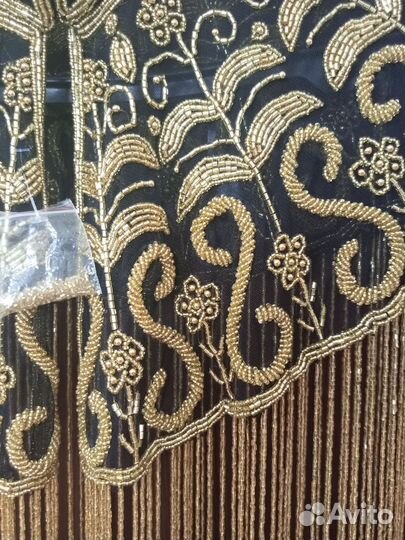 Накидка из бисера, кейп новая