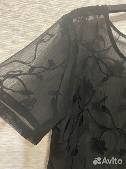 Блузка прозрачная 50-52разм