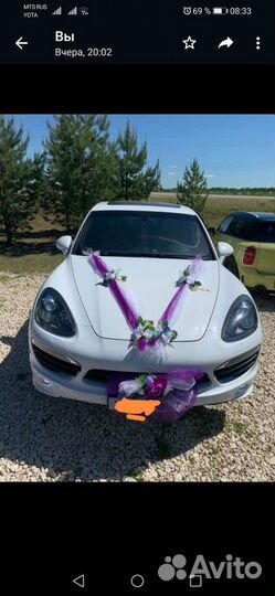 Свадебные украшения на машину