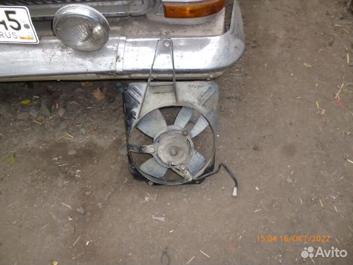 Вентилятор радиатора ваз 2107