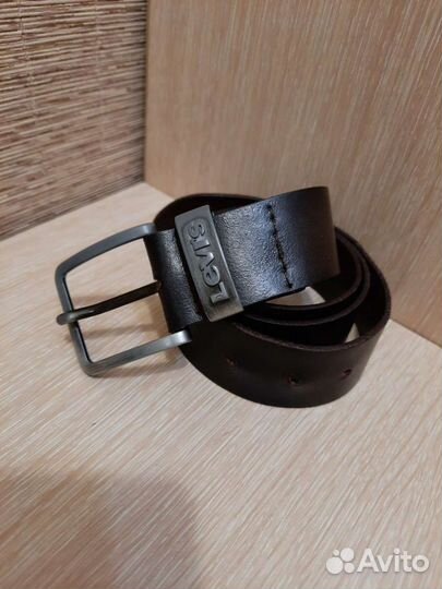 Ремень новый кожаный Levi's оригинал