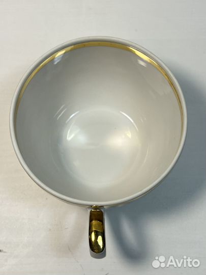 Чайная пара Парад цветов, Вербилки, 1950-е, СССР