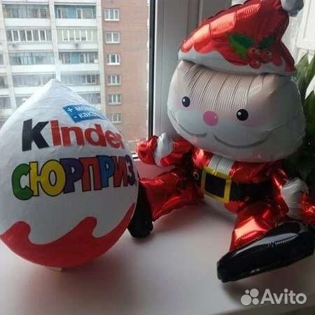 Новогодняя упаковка Киндер сюрприз