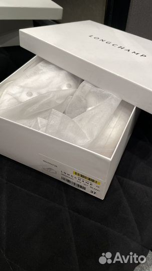 Кеды белые Longchamp 36