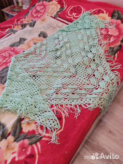 Вязаный платок