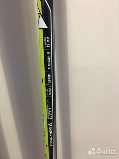 Беговые лыжи, палки fischer 160-170