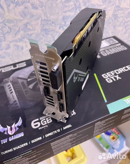 Asus TUF gaming geforce GTX 1660TI 6гб видеокарта