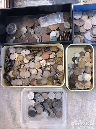 Монеты. Росс имп. Советы. Старая европа