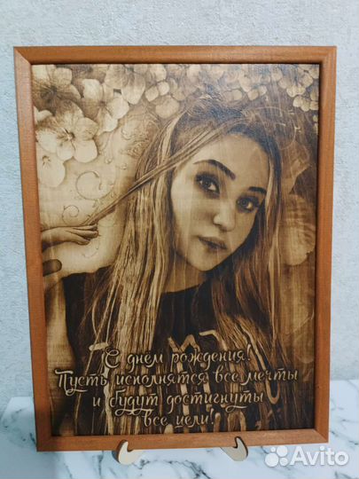 Выжигание портретов/картин по фото