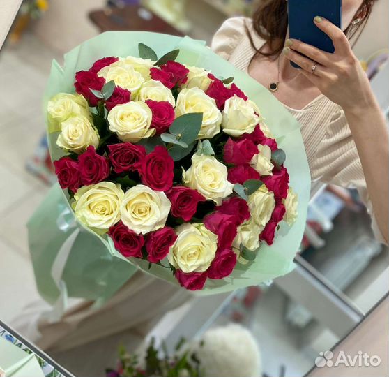 Букеты из роз
