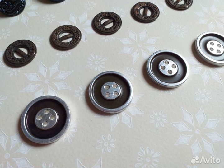 Винтажные пуговицы 70-80 год