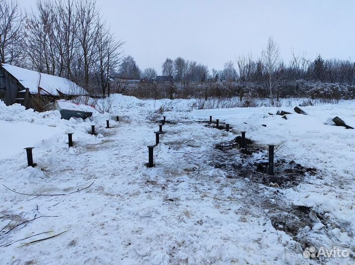 Винтовые сваи / Фундамент под ключ
