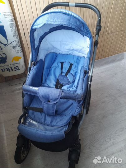 Коляска 2 в 1 индиго