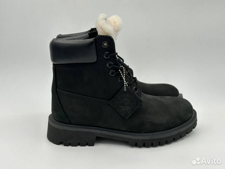 Ботинки timberland с мехом