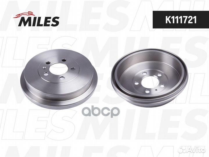 Барабан тормозной VW polo russia k111721 Miles