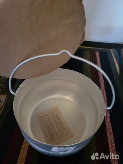 Котелок армейский крышкой