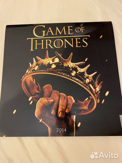 Game of Thrones Игра Престолов - Календарь 2014