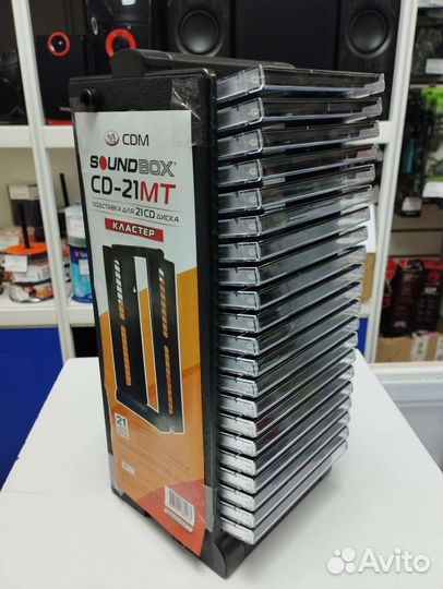 Подставки под CD/DVD/Blu-Ray диски разные,новые