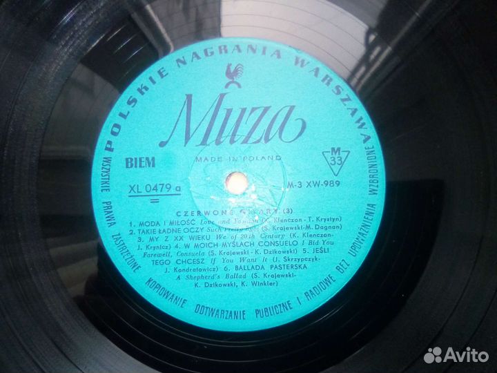 Пластинка Czerwone Gitary