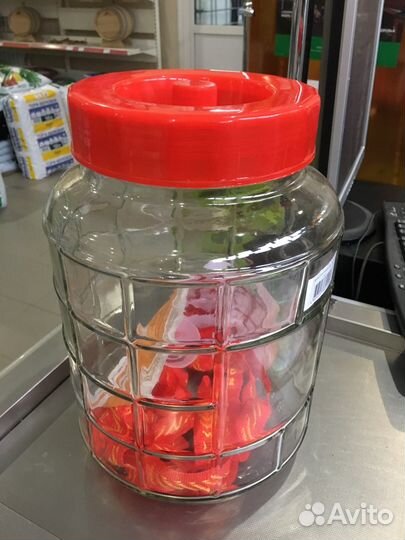 Банки с гидрозатвором от 9 л