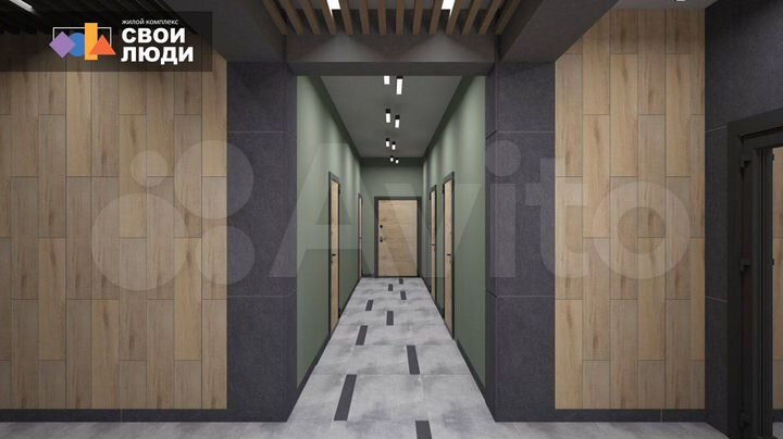 1-к. квартира, 32,3 м², 2/4 эт.