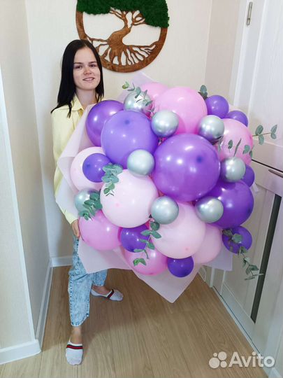 Букет гигант из шаров