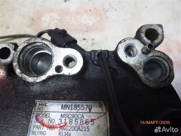 Компрессор кондиционера Mitsubishi Lancer CS3W