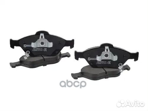 000 092B-SX колодки дисковые п. с антискр. пл.\