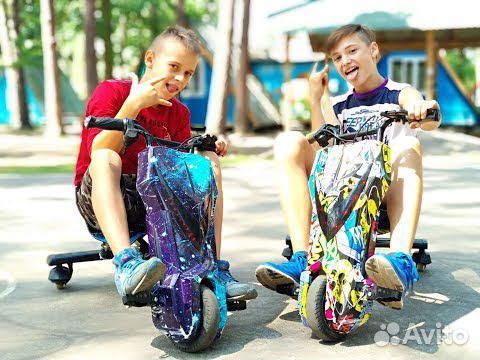 Электроскутер дрифт карт