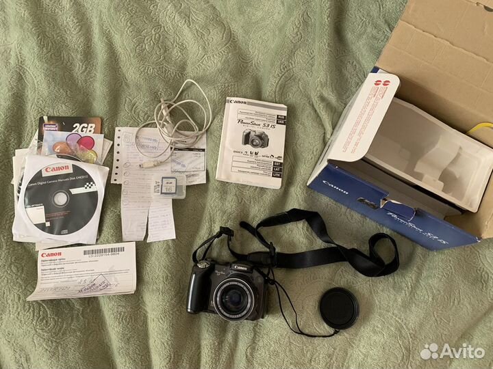 Цифровой фотоаппарат Cannon power shot s3 is