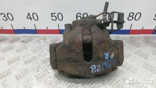 Суппорт тормозной передний правый audi A6 C6 (9DN2