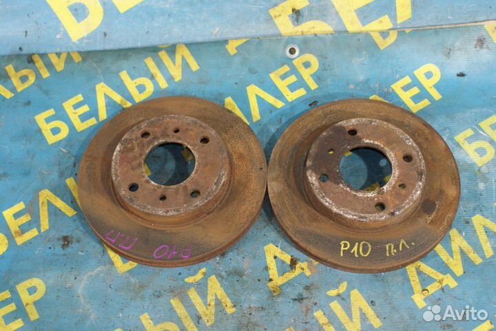 Передний тормозной диск Nissan Primera P10