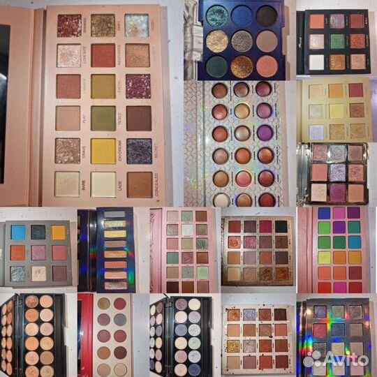Палетки теней по одной цене