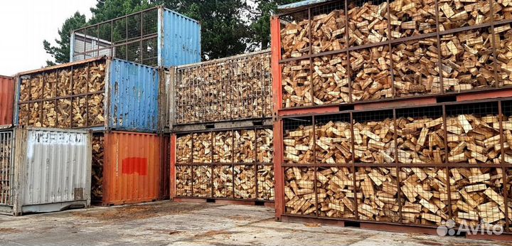 Дрова крупноколотые