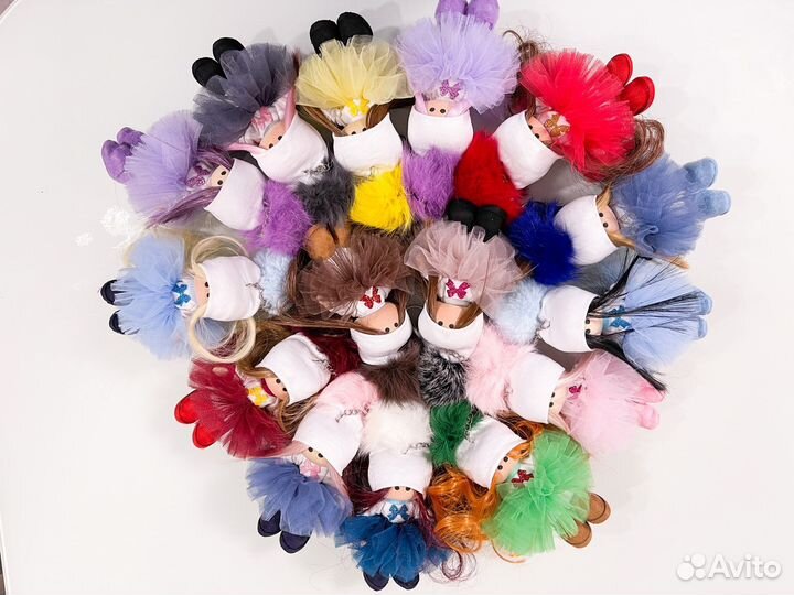 Кукла брелок