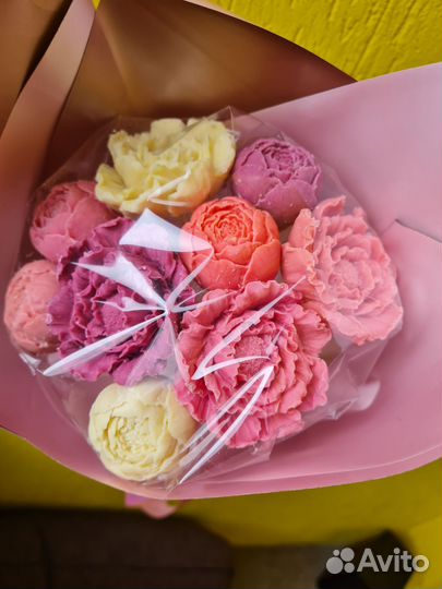 Шоколадные цветы, сладкий букет. Подарок