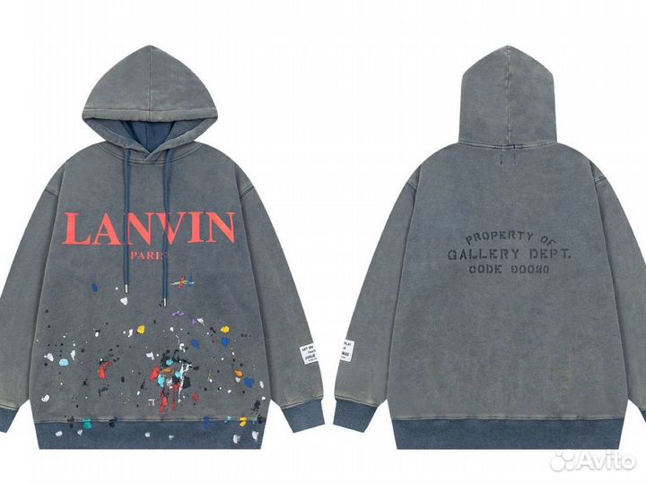 Редкое худи Gallery dept Lanvin в наличии