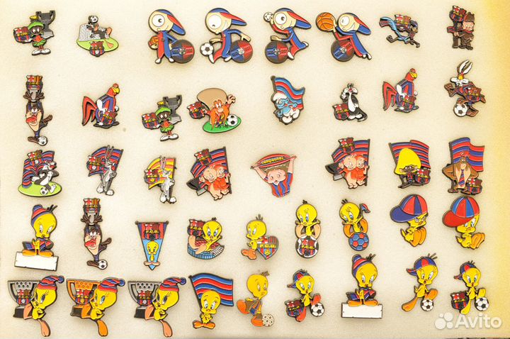 Значки футбол фк Барселона Испания