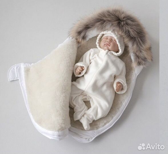 Конверт на выписку зимний