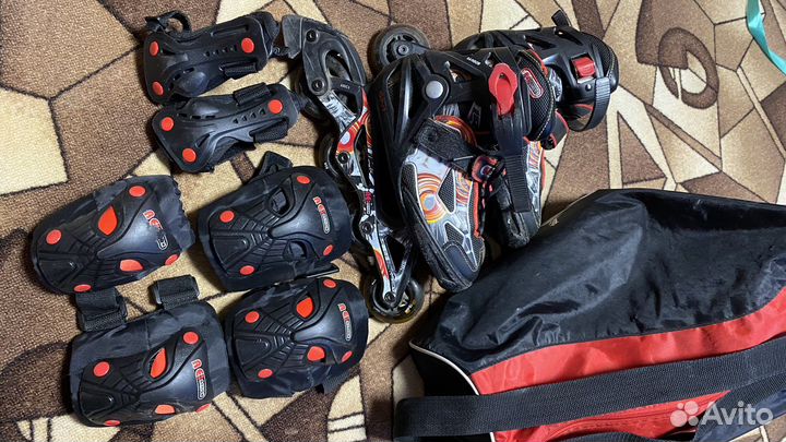 Детские ролики и защита