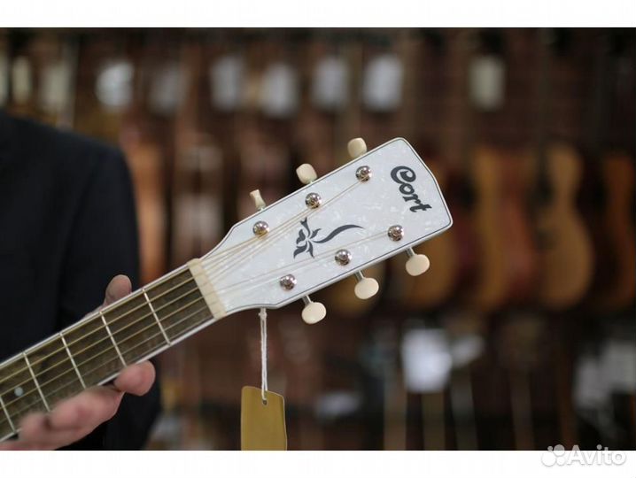 Cort Jade-Classic-skop голубая электроакустическая