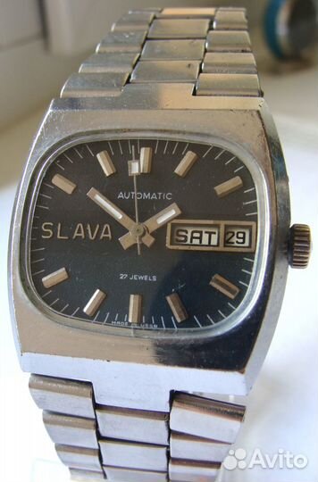 Часы советские Слава СССР механика автоподзавод