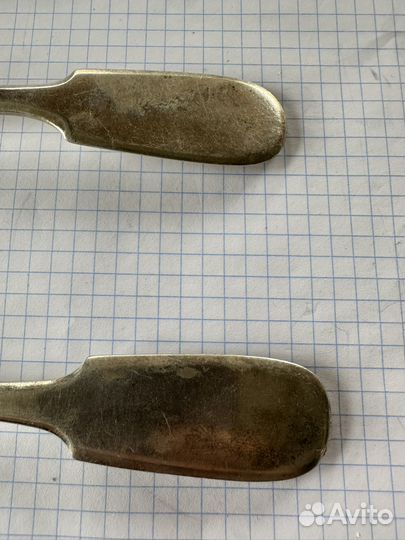 Ложка столовая серебро